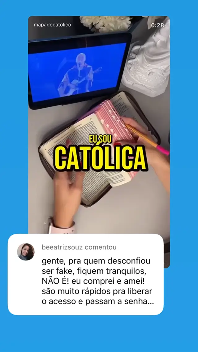 Testemunho de usuário católica